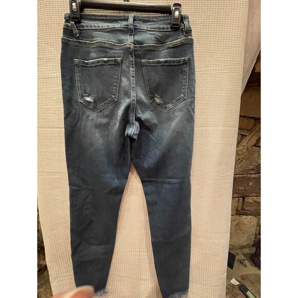 Women's Kancan Layna Ultra High Rise Ankle Skinny Jeans size 7/27 - Picture 2 of 9